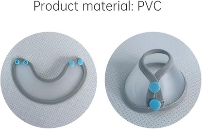 Adjustable Parrot Cone Collar, Safe and Practical Cotton Collar to Prevent Bites and Licking Wounds, to Help heal (S)