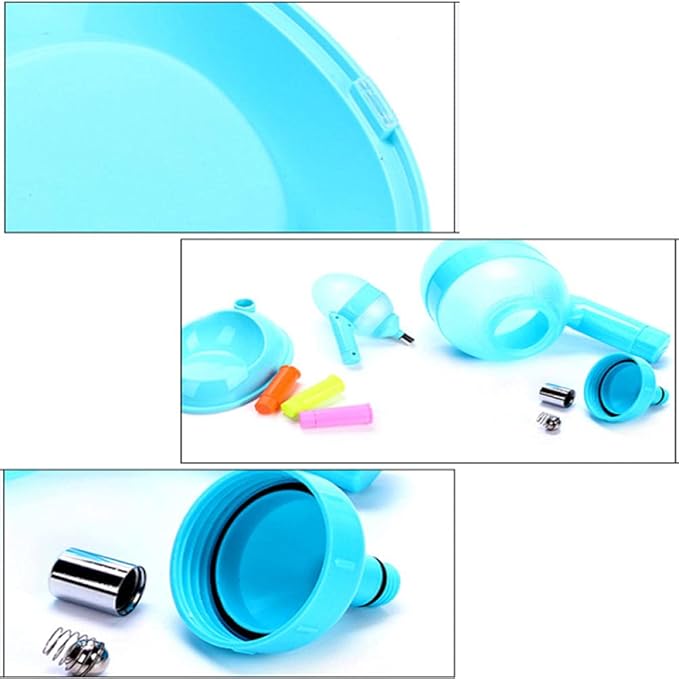 Dog Bowls Cat Bowls with A Cup Pet Automatic Feeder Pet Drinker Waterer Adjustable Detachable Dog Automatic Drinkers Yellow