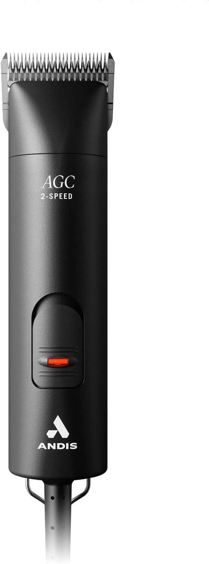 Andis 24675 UltraEdge 2-Speed Detachable Blade Pet/Dog Clipper – Runs Cool & Quiet,Designed with Two-Speed Rotary Motor & Shatter-Proof Housing - for All Coats-& Breeds - 120 Volts,Black,(Pack of 6)
