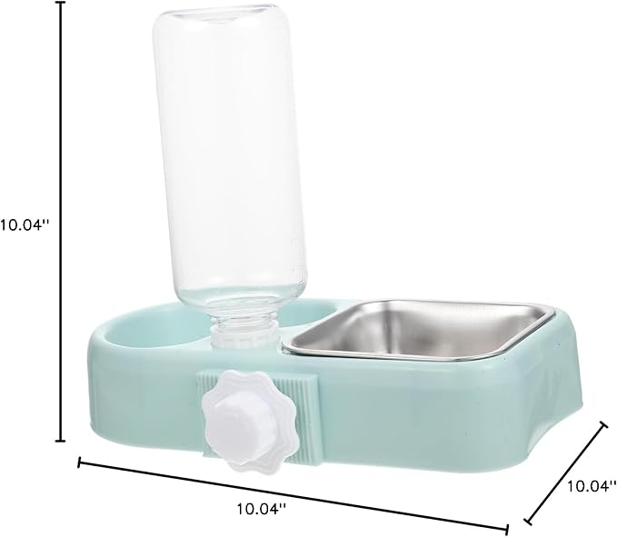 Milisten Detachable Puppy Water Bowl Cat Bowls Dog Water Dispenser Dog Cage Food