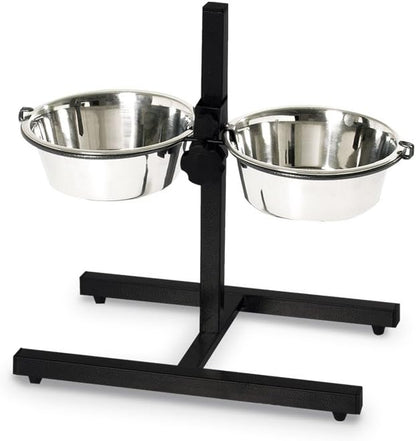 Nobby Dog-foodbar with 2 Bowls, 4.00 Litre, 27 cm