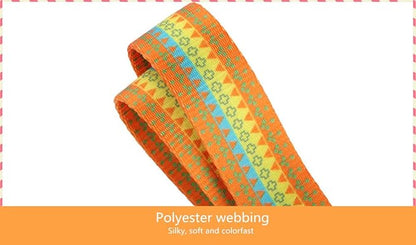 Puppy Collar Martingale Dog Collar - No Pull Anti-Escape Pet Collar for Small Dogs, Adjustable 11 Inch to 15.5 Inch, Orange Yellow