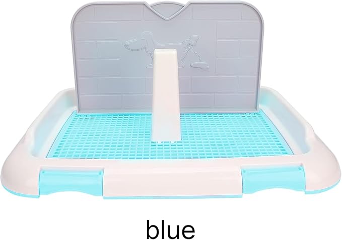 Basics Dog Potty Tray - Indoor Dog and Puppy Training Toilet - Scheduled Urination Tray