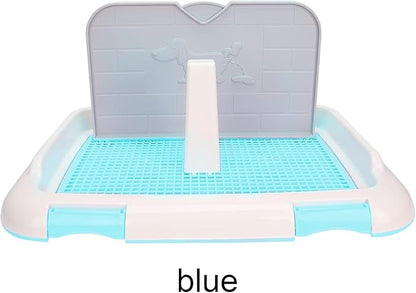 Basics Dog Potty Tray - Indoor Dog and Puppy Training Toilet - Scheduled Urination Tray