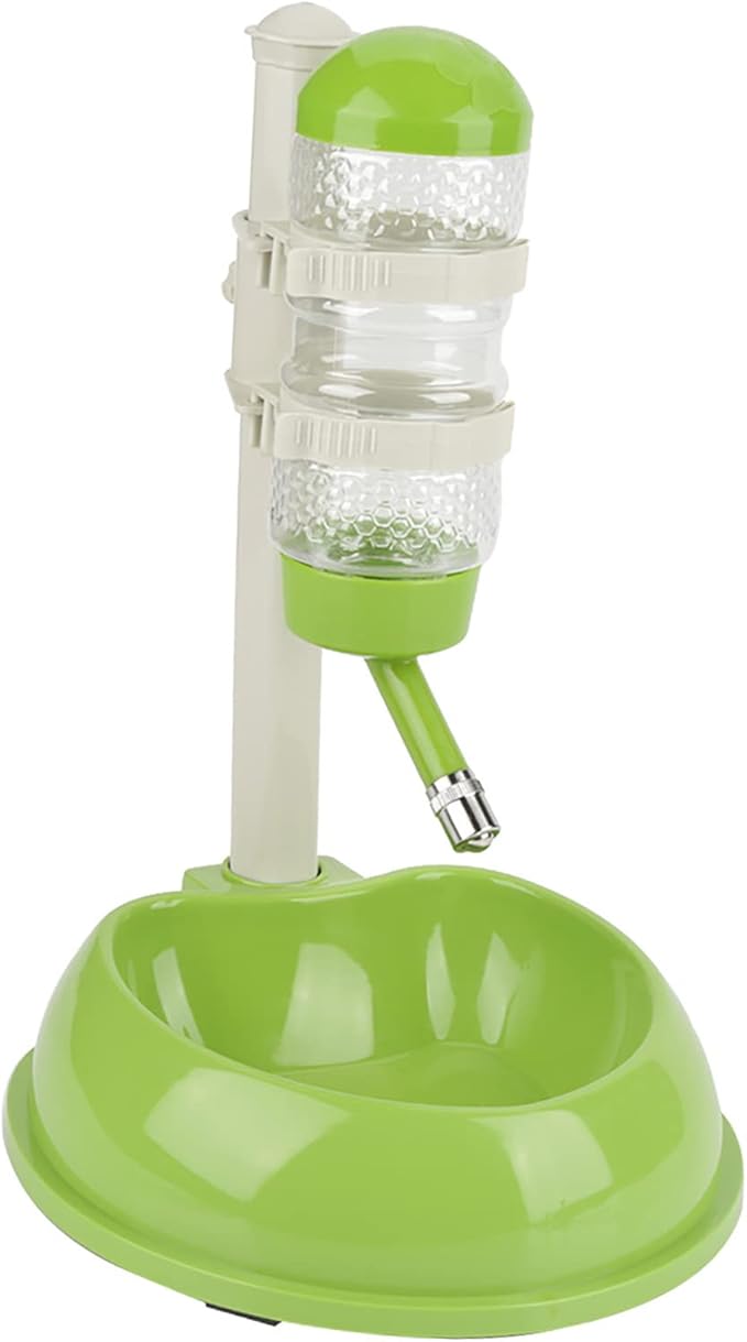 Adjustable Dog Bowl Food Dispenser Drinking Bottle Feeder for Pets and Ecofriendly for Different Size Dogs Food Grade Plastic Material (Qcwwyvkp37tba9g-03)
