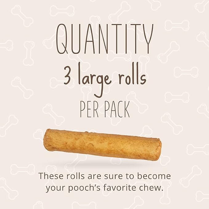 Better Belly Highly Digestible Rawhide Large Roll ChewS