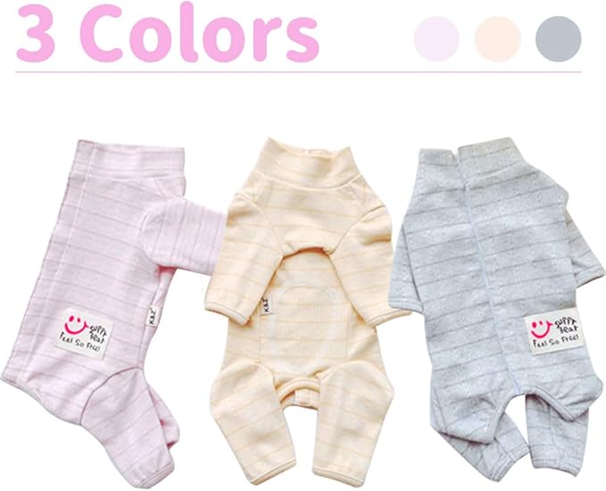 RSS Recovery Suit for Surgery - Abdominal Wounds Bandages, Full Coverage Dog Bodysuit for Female Dogs - Prevent Licking (RSS08-Fpink-S)