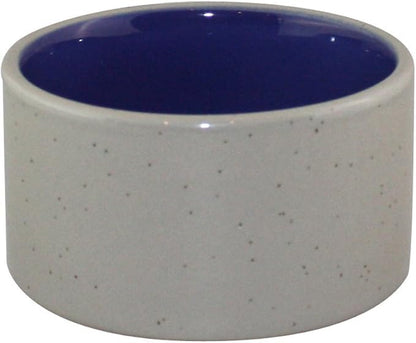 SPOT Standard Crock Dish for Small Animals - Food/Water Bowl for Small Pets, Round Ceramic Bowl with High Walls, Ideal for Birds, Small Cats, Dishwasher Safe - 4 inch, 1 Cup (8oz)