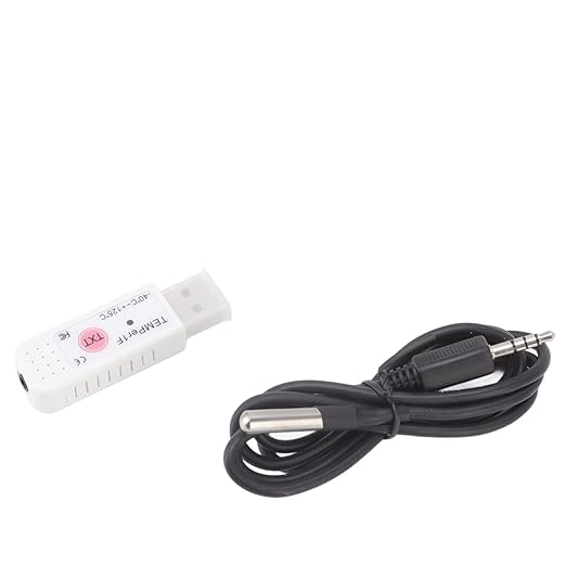 USB Temperature Humidity Meter PC Laptop USB Sensor Thermometer Temper Curve Display The Actual Time Temperature is Converted Right Into a Curve and Huge Variety of