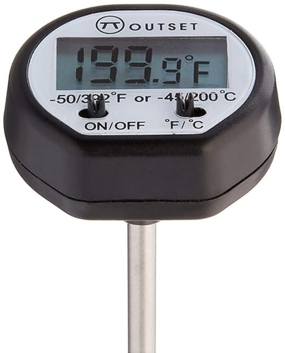 Outset F800 Instant-Read Digital Thermometer,Black