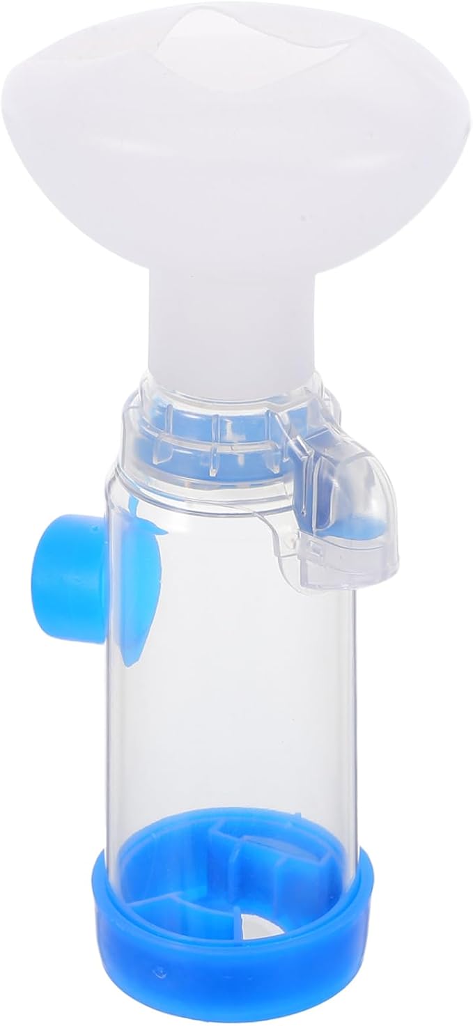 VICASKY Pet Aerosol Mask with Breathing Animal Shaped Chamber for Cats and Dogs Comfortable Fit for Home and Pet Hospitals Alleviates Coughing and Improves Breathing