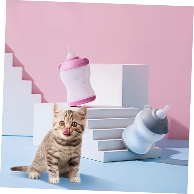 Sosoport 20pcs Puppy Teething Toys Kitten Supplies Kitten Nursing Bottle Spout Milk Bottle Accessories Cat Pacifier