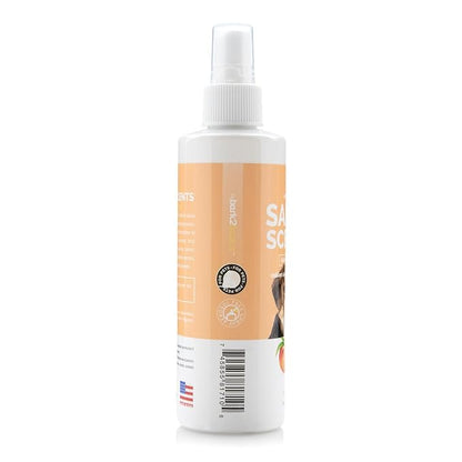 Bark2Basics Salon Scents Pet Grooming Cologne Spray - 8 oz, Natural Professional Grade Perfume for Dogs and Cats, Long Lasting, Deodorizing, Made in USA (Peach Fizz)