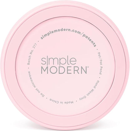 Simple Modern Stainless Steel Pet Water Bowl for Dogs & Cats | Reusable Insulated Stainless Steel Food Bowls for Dog Cat | No Tip No Slip BPA Free | Bentley Collection | Medium (32oz) | Blush