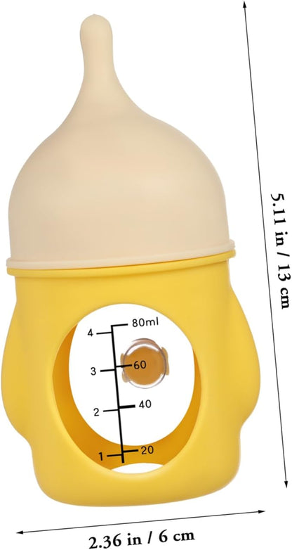 Totority Puppy Nursing Bottle Kitten Milk Bottle for Newborn Pets Easy Design Markings