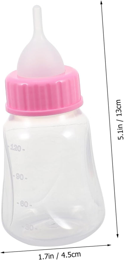 2pcs Kitten Milk Bottle Cat Nursing Bottles for Small Pets Puppy Feeder Safe Material Compact Portable