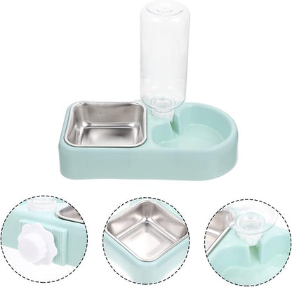 Milisten Detachable Puppy Water Bowl Cat Bowls Dog Water Dispenser Dog Cage Food