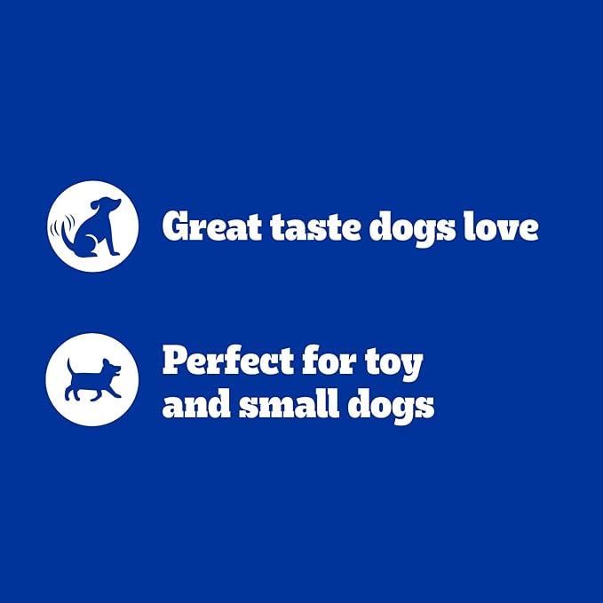Pedigree Mini Jumbone Small Dog Treats, Dog Bone Like Shell with Beef Flavor, 35 Treats (Pack of 1)