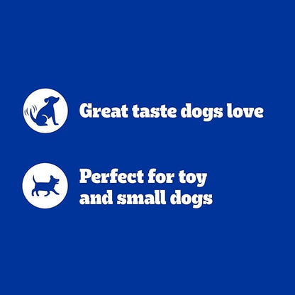 Pedigree Mini Jumbone Small Dog Treats, Dog Bone Like Shell with Beef Flavor, 35 Treats (Pack of 1)
