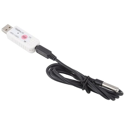 USB Temperature Humidity Meter PC Laptop USB Sensor Thermometer Temper Curve Display The Actual Time Temperature is Converted Right Into a Curve and Huge Variety of