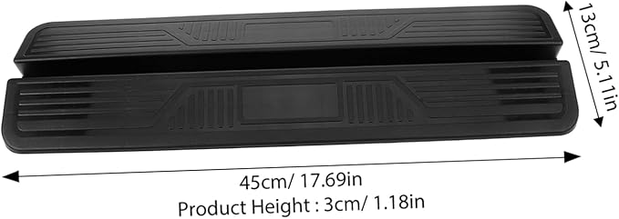 3pcs Pet Dog Fence Ramp Accessory -Fall Door Sill Ramps for Indoor Use Easy Installation for Dogs and Toddlers and Portable Design