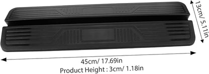 3pcs Pet Dog Fence Ramp Accessory -Fall Door Sill Ramps for Indoor Use Easy Installation for Dogs and Toddlers and Portable Design