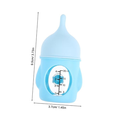Hemoton Mini Pet Feeder Kitten Nipples Portable Nursing Bottle for Newborn Kitten Milk Feeder Measurement