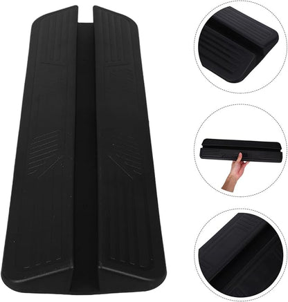 Zerodeko Dog Gate Accessory Kick Pedal for Doorway Stair Guardrail No Drilling Bridge Strip Safety Gate Support Feet Floor Ramp Strip