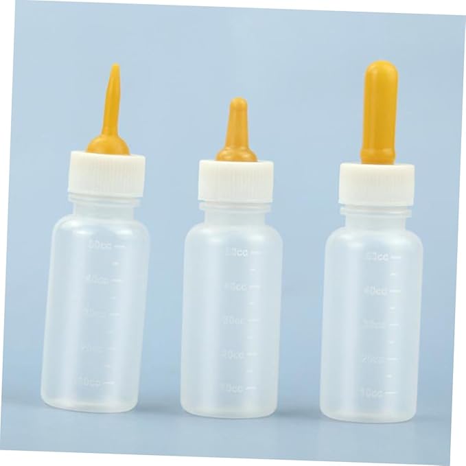 COLLBATH 3pcs Pet Bottle Kit Cat Accessories for Indoor Cats Puppy Milk Replacer Bottle