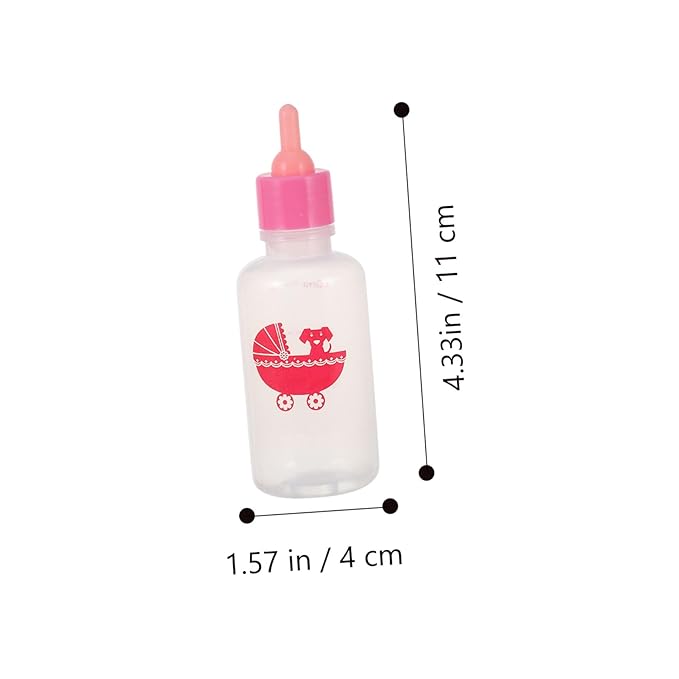 2Pcs Kitten and Puppy Milk Feeders Soft Pacifier Bottles for Newborn Animals Pet Nursing Bottles Easy to Squeeze Durable and Reusable