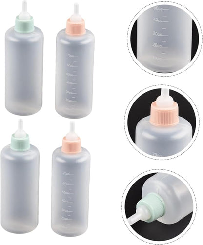 BESPORTBLE 12pcs Dog Products Pet Feeding Bottles Pacifier Silicone Breeding Bottles Milk Replacer for Puppies Safe and Easy to Use