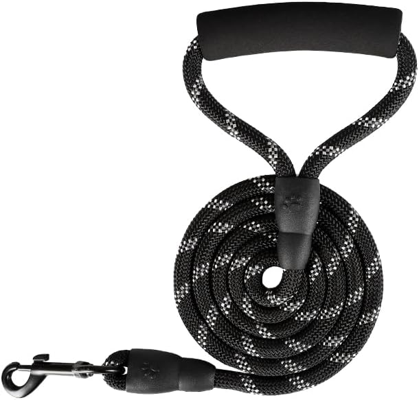 Tactical Dog Harness and Leash Set, No Pull Adjustable Heavy Duty Pet Vest with Handle, Reflective Harnesses and Leashes for Large Breed Dogs, Running Chest Collar for Puppy Safety L Size