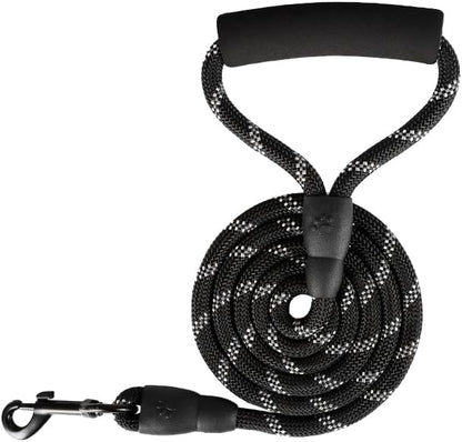 Tactical Dog Harness and Leash Set, No Pull Adjustable Heavy Duty Pet Vest with Handle, Reflective Harnesses and Leashes for Large Breed Dogs, Running Chest Collar for Puppy Safety L Size