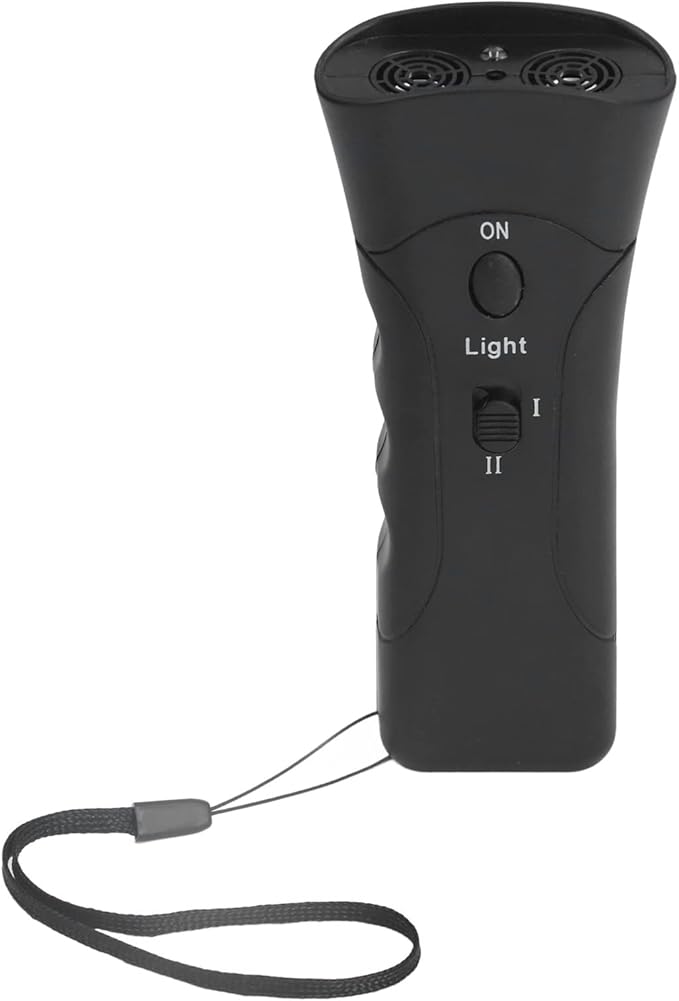 Dog Bark Deterrent Devices, Ultrasonic Dog Bark Deterrent Anti Barking Device for Portable Trainer for Home Outdoor Ultrasonic Chaser