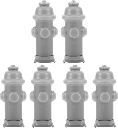 LUOZZY 6 pcs Dog Pee Pad Helper Puppy Toilet Urine Post Accessories Training Dog Pee Pad ToolColumn Dog Toilet Supply, Gray