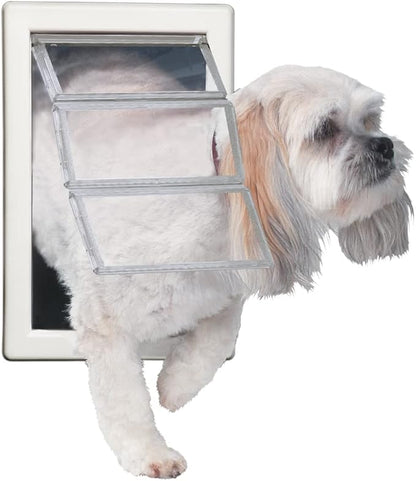 Ideal Pet Products Air Seal Pet Door with Telescoping Frame, Medium, 6-5/8" x 11-1/4" Flap Size