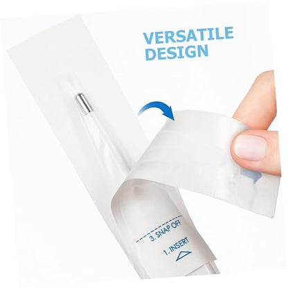 300pcs Thermometer Protective Sleeves for Home Use Paper Material Easy to Use Safe for Pets Accurate Measurement