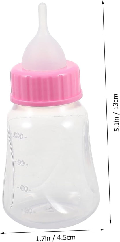 2pcs Cat Milk Bottle for Kittens Puppies Nursing Feeder for Small Pets
