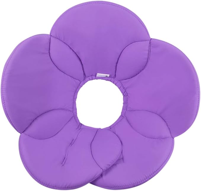 BESPORTBLE Dog Recovery Collar Cones Flower Elizabethan Collar Protective Pet Necklace Lightweight Size l