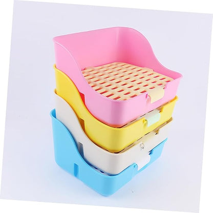 Pet Potty Trainer Dog Indoor Pee Station Pee Pads for Dogs Use Privacy-Friendly Random Color