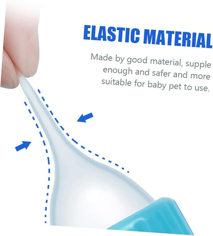Totority 2Pcs Cat Feeder Bottles Kitten Nursing Milk Container with Clear Scale Soft Silicone for Puppies Rabbits Portable Lightweight Pet Feeding