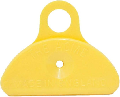 Genuine ACME No. 576 professional dog training shepherd's lip, in mouth, whistle. Quality crescendo of sound. Sheep trails and herding. 100 dBA. Designed and Made in the UK (Yellow)
