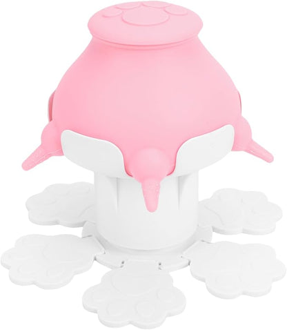 Haofy Leakproof Puppy and Kitten Milk Feeder Bottle with Detachable Silicone Nipple for Newborn Pets, Suction Cup Included