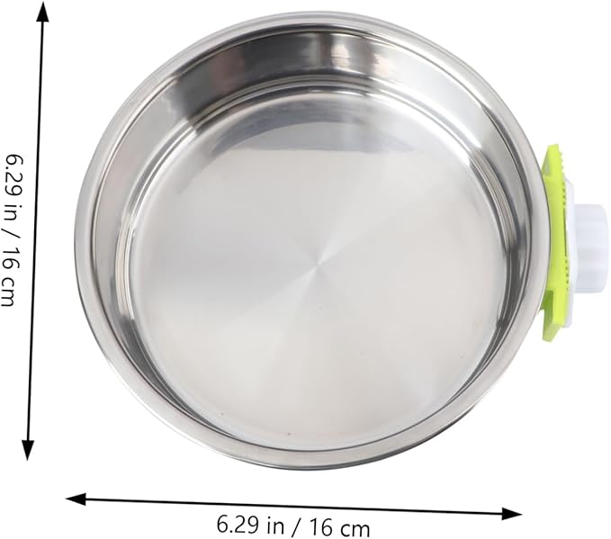 BESPORTBLE Pet Drinking Bowls Insulated Dog Water Bowl Portable Easy Stainless Steel Pet Feeder