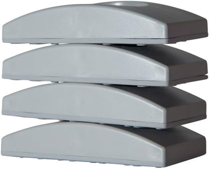 Wall Nanny - Baby Gate Wall Protector (Made in USA) Protects Walls and Doorways from Pet Gates - for Pressure Mounted Indoor Safety Baby Gates - Gray