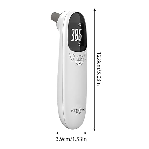 Cat and Dog Ear Temperature Monitor,Pet Only,Dog and Cat Ear Care Supply,Take Pet Temperature Tool