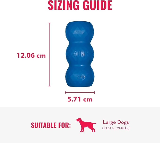 KONG - Genius Mike - Interactive Treat Dispensing Dog Puzzle Toy (Assorted Colors) (Small)