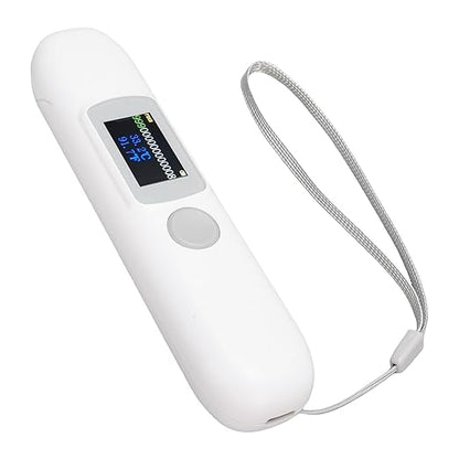 Microchip Scanner, ABS Pet Microchip Tag Reader with Color Screen, Temperature Monitoring & Realtime Data Sync for Dogs and Cats