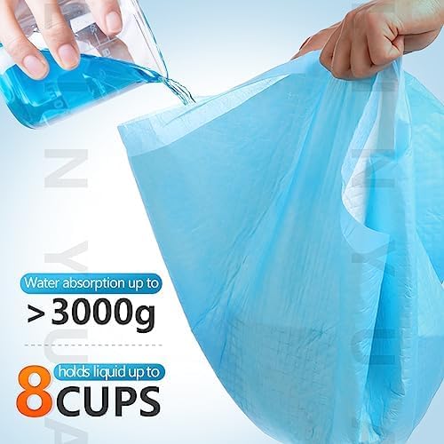 120-Count Extra Large Dog Pee Pads Puppy Pads XL, Thicker Design for Super Absorbent and Leak Proof Dog Pads, Disposable Potty Training Pads for Dogs, 28x34 Inches (Blue)