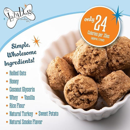 The Lazy Dog Cookie Co. Mutt Mallows Soft Baked Dog Treats, Wheat, Corn & Soy Free, Baked in The USA, 5 oz Cost Saving Variety Bundle (Pack of 3)